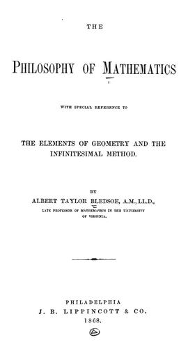 The philosophy of mathematics