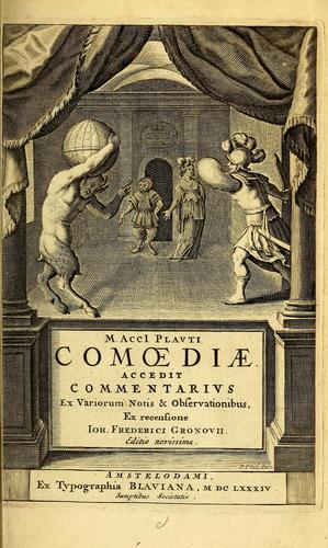 M. Acci Plauti Comdiæ