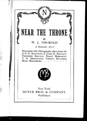 Near the throne