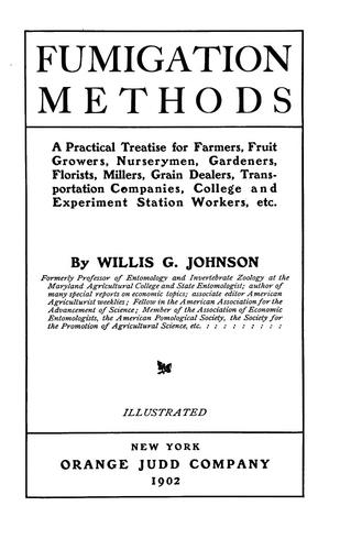 Fumigation methods