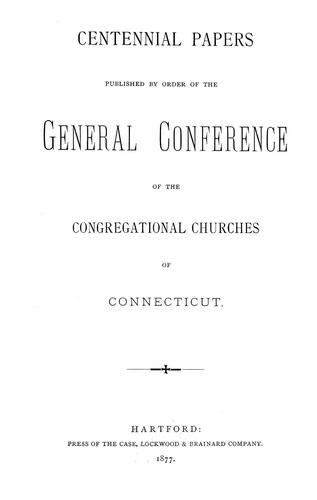 Centennial papers