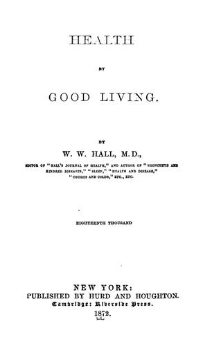 Health by good living