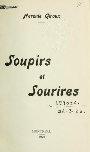 Soupirs et sourires.