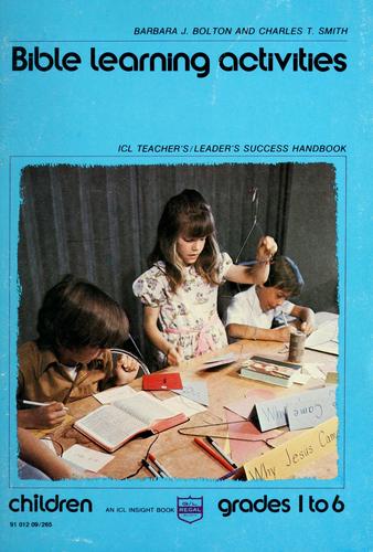 Bible learning activities: children, grades 1 to 6