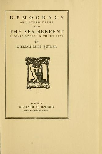 Democracy and other poems