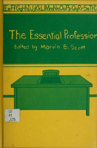 The Essential profession