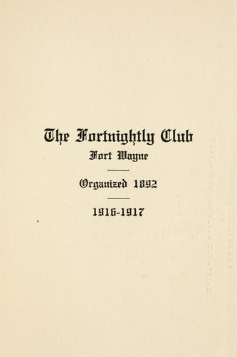 Fortnightly Club.