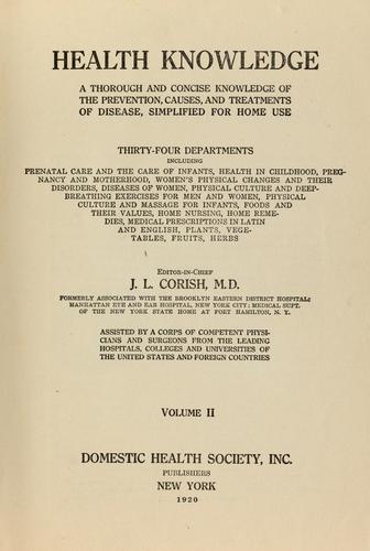 Health knowledge