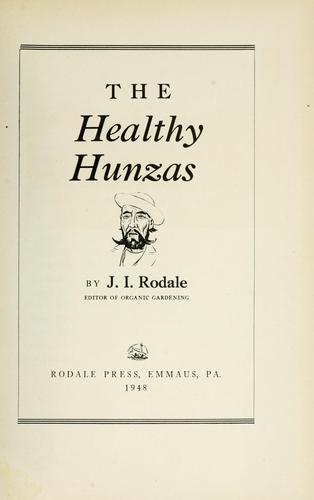 The healthy Hunzas