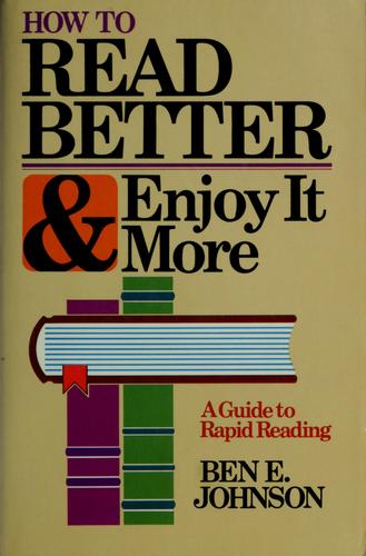 How to read better and enjoy it more