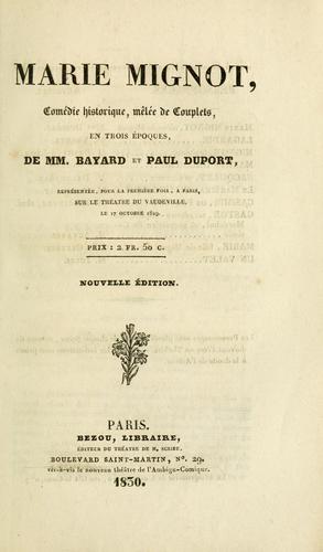 Marie Mignot