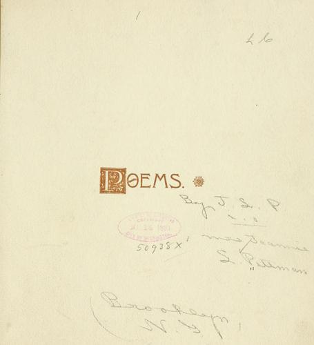 Poems.