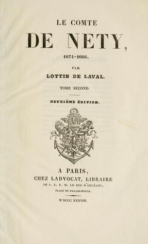 Le comte de Nety