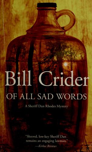 Of all sad words