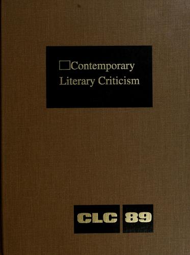 Contemporary literary criticism