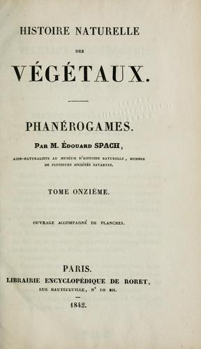 Histoire naturelle des végétaux