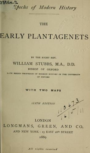 Early Plantagenets