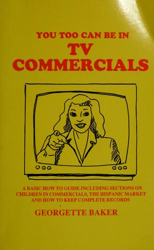 You too can be in television commercials