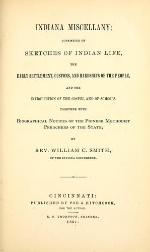 Indiana miscellany
