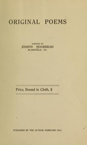 Original poems