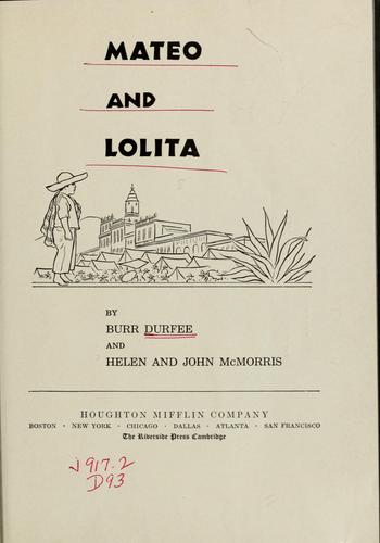 Mateo and Lolita