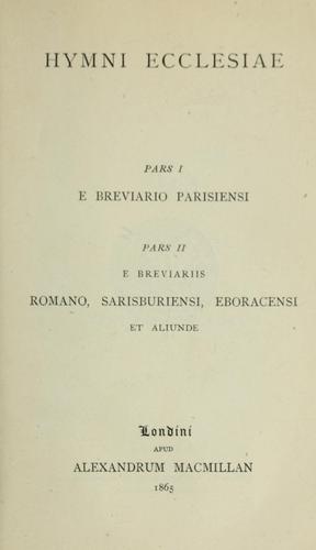 Hymni ecclesiae