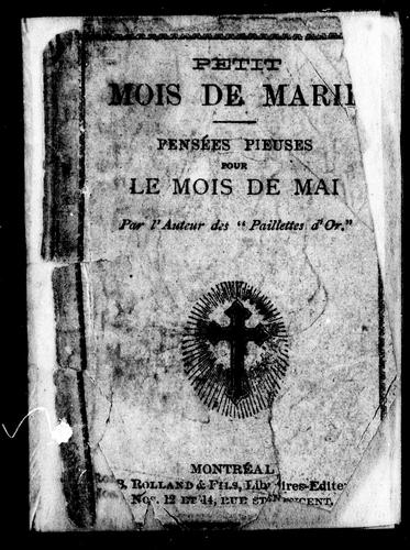 Petit mois de Marie
