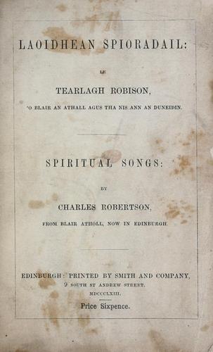 Laoidhean spioradail