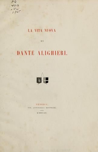 La vita nuova