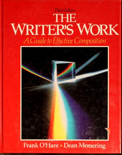 The writer's work