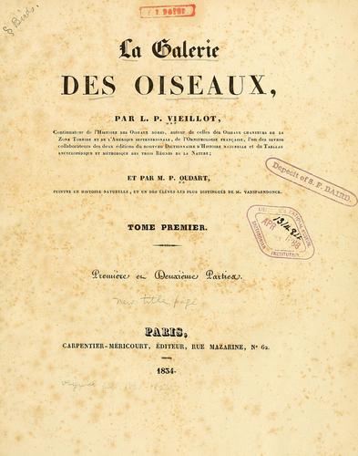 La galerie des oiseaux