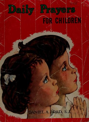 Daily prayers for children.