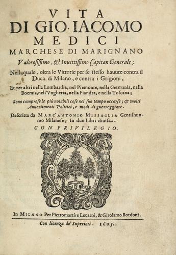 Vita di Gio. Iacomo Medici, marchese di Marignano