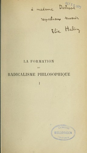 La Jeunesse de Bentham