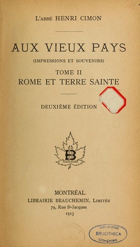 Aux vieux pays