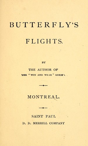 Butterfly's flights