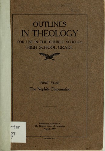 The Nephite dispensation