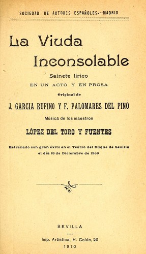 La viuda inconsolable