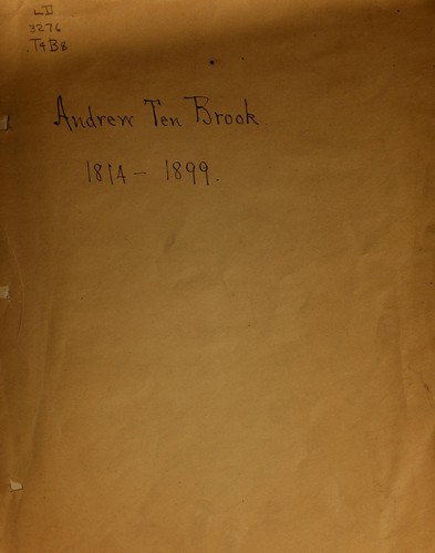 Professor Ten Brook