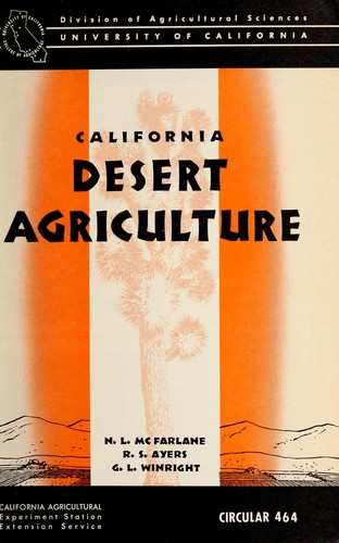 California desert agriculture