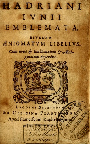 Hadriani Iunii Emblemata