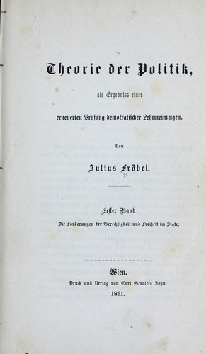 Theorie der Politik