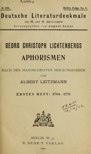 Aphorismen