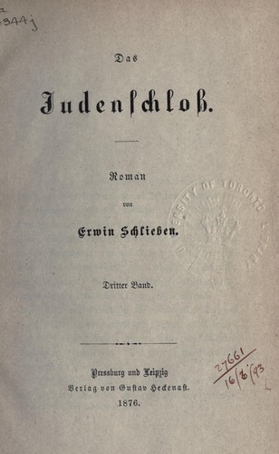 Das Judenschloss