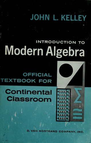 Introduction to modern algebra