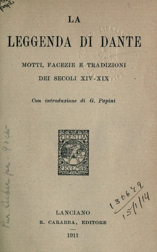 La leggenda di Dante