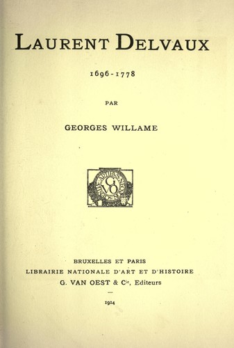 Laurent Delvaux, 1696-1778