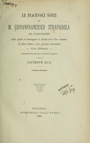 Le piacevoli notti