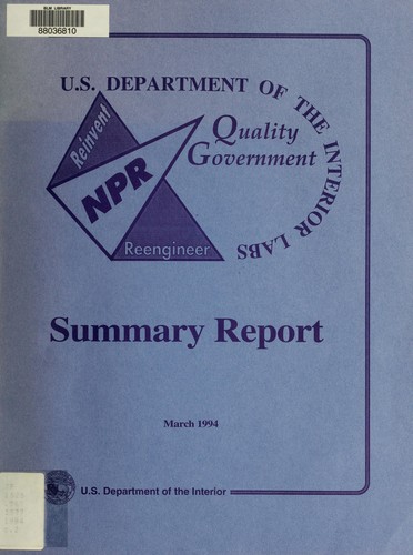 U.S. Department of the Interior labs