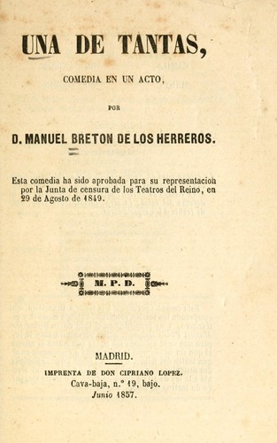 Una de tantas